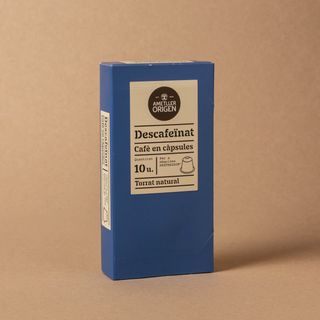 Càpsules De Cafè Descafeïnat Ametller Origen - 10U.