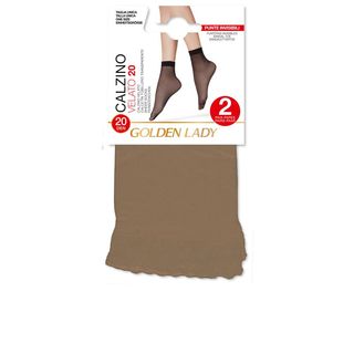Golden Lady Calzino Velato 20 Denari 5L 2 Paia Melon