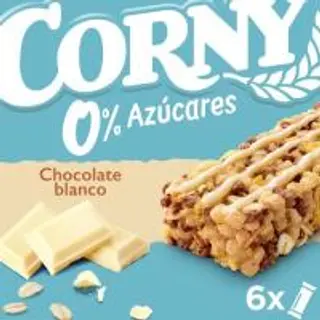 Barritas De Chocolate Blanco 0% Corny, 6 Uds, Caja 120 G (18356667)
