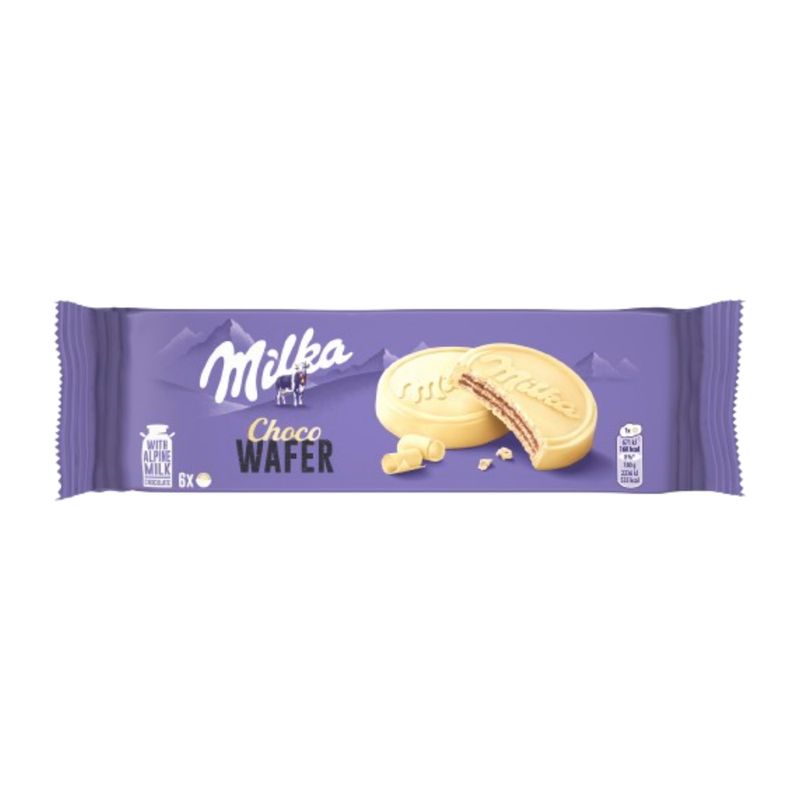 Milka Bolacha Chocowafer Branco 10g