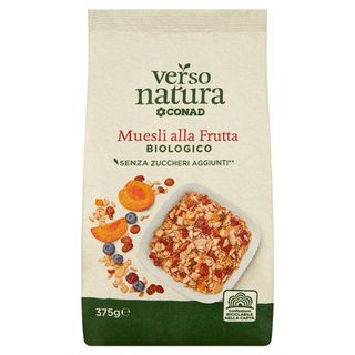 CONAD VERSO NATURA Muesli alla Frutta Biologico 375 g - 8003170063211