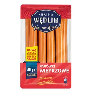 Kraina Wędlin Parówki wieprzowe 700 g