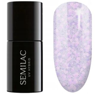 Semilac UV Hybrid Lakier hybrydowy, 492 Icy Lavender Bliss