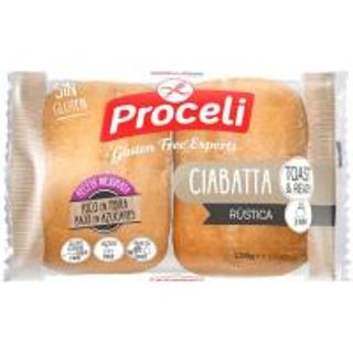 Ciabatta Rústica Sin Gluten Proceli, Paquete 120 G (22338552)