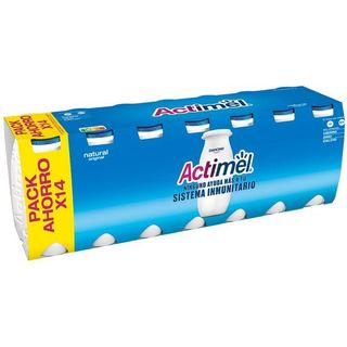 Actimel Para Beber Natural Danone, Pack 14X100 Ml (8367187)