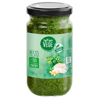 Go Vege Pesto z tofu, zielone, 190 g