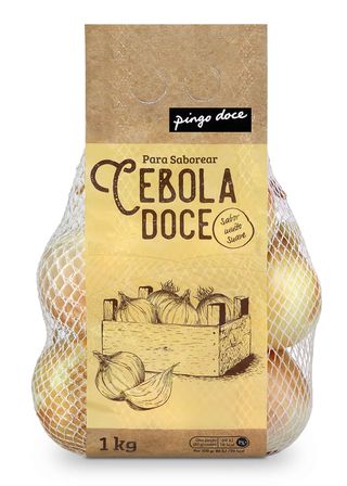 Cebola Doce Embalada 1KG