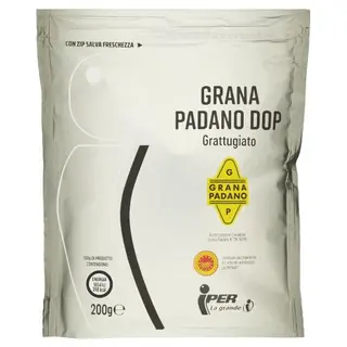 Iper Grana Padano DOP Grattugiato 200 g