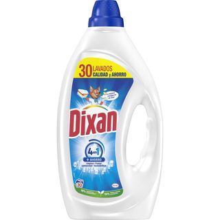 Detergente Ropa Líquido 4 en 1, Botella 30 Lavados