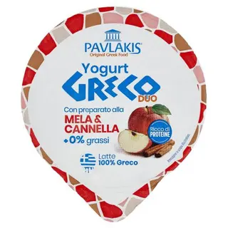 Yogurt Greco Duo con Mela e Cannella