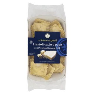 La Rosa dei gusti I ravioli cacio e pepe con Pecorino Romano DOP 250 g