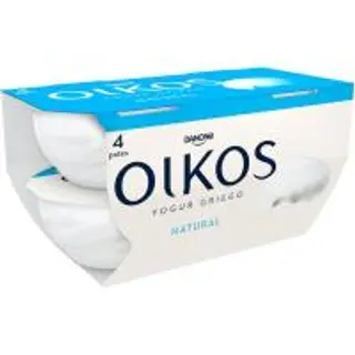 Yogur Griego Natural Oikos, Pack 4X110 G