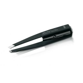 Pinza de Depilar con Luz Punta Oblicua - Beter - 1 unidad 8412122640439