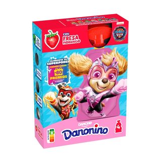 DANONINO Petit Para Llevar Fresa, Pk-4