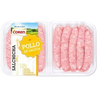Salchicha Fresca Pollo Coren 350 G