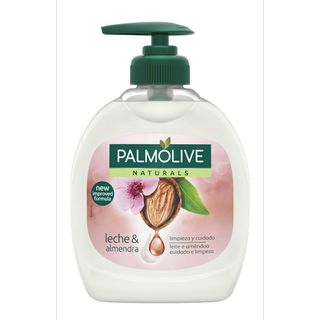 Jabón De Manos Palmolive Naturals, Leche Y Almendra Con Hidratante 300Ml (160737)