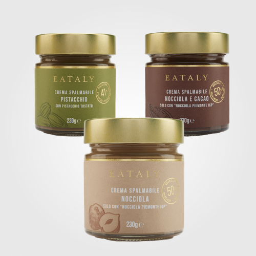 Le creme spalmabili Eataly