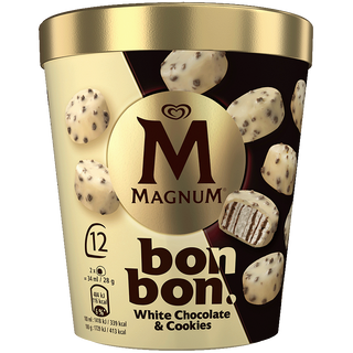 Bombon Wgite Chocolate & Cookies Magnum 12 Uds.