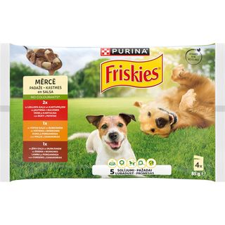 Comida Húmeda Perros Buey/Pollo Gelatina, Paquete 340 G