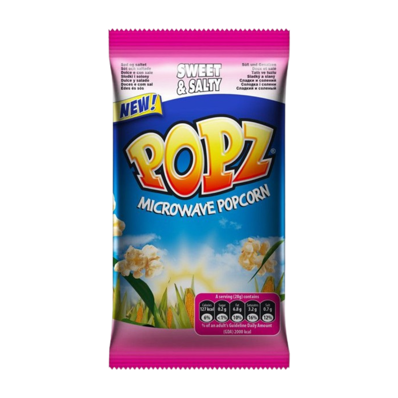 Popz Pipocas Doces e Salgadas 85g