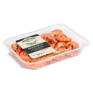 Langostino Cocido Selección De Dia Bandeja 400 G