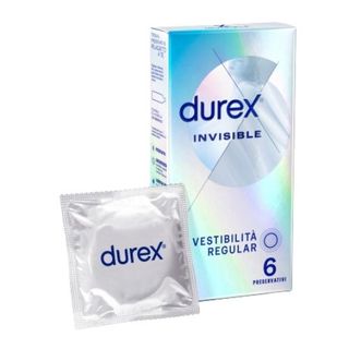 Durex Preservativi Invisible Extra Lube 6pz