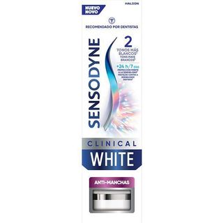 Dentífrico Antimanchas Sensodyne Clinical White, Tubo 75 Ml (26372458)