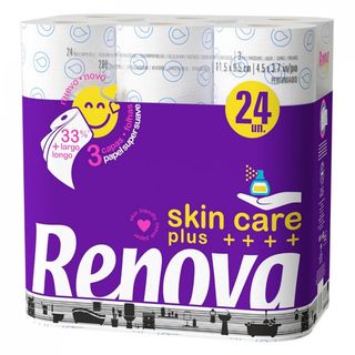 Papel Higiénico Skin Care Plus Renova 24 Uds.