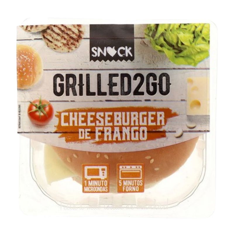 Cheeseburger Frango Grelhado 100g