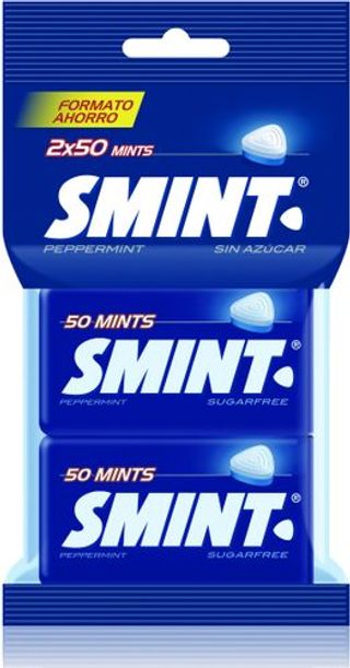 Caramelos Smint Tin Menta 2 Uds. 70G