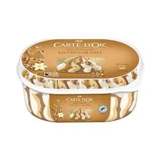 Carte D'Or Gelado de Caramelo Salgado Les Desserts embalagem 825 ml - 18952004416