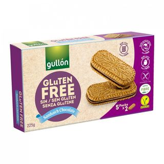 Sandwich Choco Sin Gluten Gullon 225 Gr.
