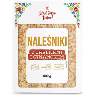 K-Stąd Takie Dobre Naleśniki z jabłkami i cynamonem 400 g