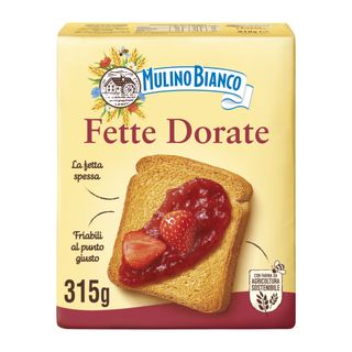 Mulino Bianco Fette Biscottate Dorate 315g