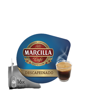 Cafe Marcilla Descafeinado Tassimo 16 Capsulas