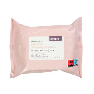 Toallitas Desmaquillantes Piel Sensible Benesk 30 Uds (303990)