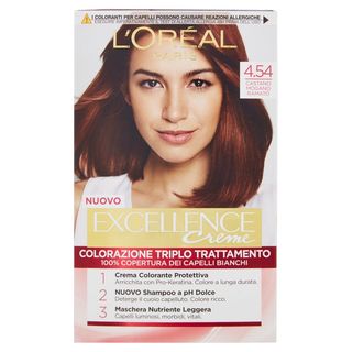 Excellence Crema Colorante Castano Mogano Ramato N.4.54 - 000221169