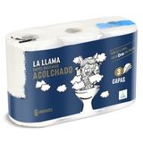 Papel Higiénico Acolchado 3 Capas La Llama Dia Bolsa 6 Unidades
