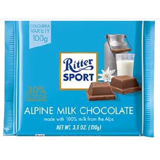 Ritter Sport Chocolate Alpenmilch 100 G