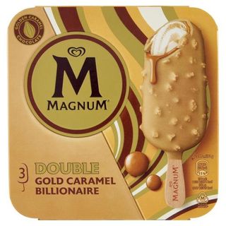 Magnum Double Gold Caramel Billionaire 3 X 71 G - 763498