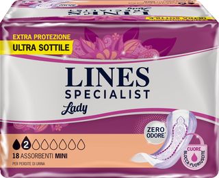LINES SPECIALIST LADY MINI 18 ASSORBENTI FAT7414