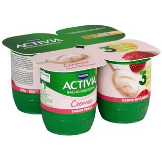 Cremoso De Fresa Activia, Pack 4X115 Gr. (24955494)
