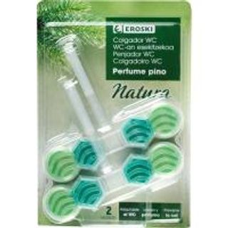Colgador Wc Multi Natura Duplo Eroski, Pack 2 Uds (24994923)