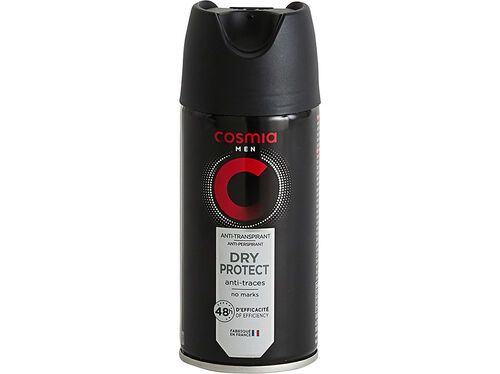 DESODORIZANTE SPRAY COSMIA MEN DRY PROTECT 150ML