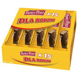 Prince Polo Classic Wafelki dla rodziny, 262,5 g