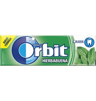 Chicle Orbit Hierbabuena S/A 1 Paquete