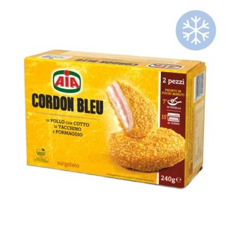 Aia Cordon Bleu Cotto E Formaggio Surgelato 2x120g