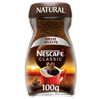 Café Natural Frasco Nescafe 100Gr.