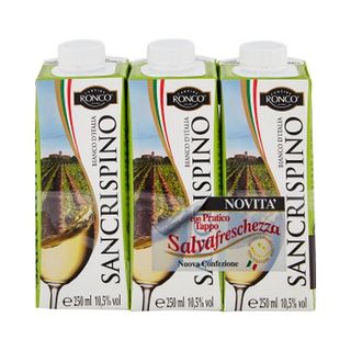 S.Crispino Bianco 10.5%3X250ML