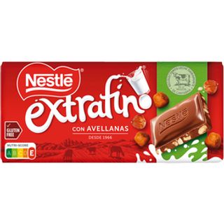 Nestlé Extrafino Leite com Avelã sem Glúten 123g